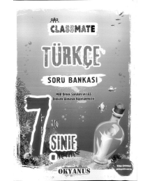 CLASSMATE TÜRKÇE SORU BANKASI