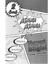 AŞAMA AŞAMA HAYAT BİLGİSİ