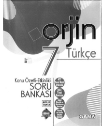 ORJİN TÜRKÇE SORU BANKASI