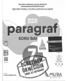 MUTLAK BAŞARI PARAGRAF SORU BANKASI