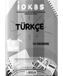İOKBS TÜRKÇE 10 DENEME