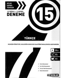 15 DENEME TÜRKÇE