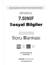 SOSYAL BİLGİLER KONU ÖZETLİ SORU BANKASI
