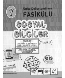 SOSYAL BİLGİLER ÜNİTE DEĞERLENDİRME FASİKÜLÜ
