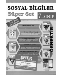SOSYAL BİLGİLER SÜPER SET