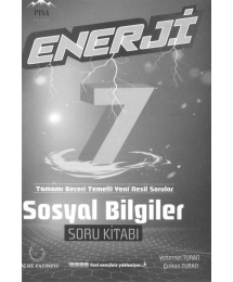 ENERJİ SOSYAL BİLGİLER SORU KİTABI