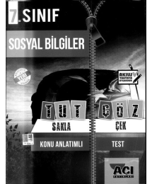 SOSYAL BİLGİLER KONU ANLATIMLI TEST