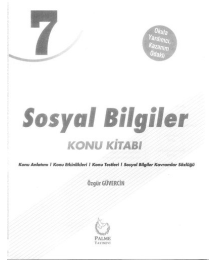 SOSYAL BİLGİLER KONU KİTABI