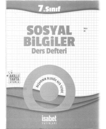 SOSYAL BİLGİLER DERS DEFTERİ