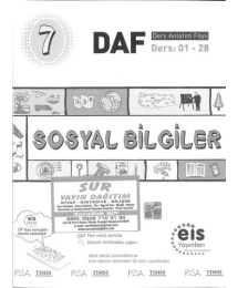 SOSYAL BİLGİLER DERS ANLATIM FÖYÜ