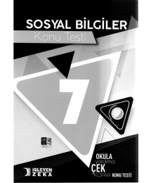 SOSYAL BİLGİLER KONU TESTİ