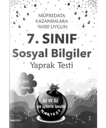 SOSYAL BİLGİLER YAPRAK TESTİ