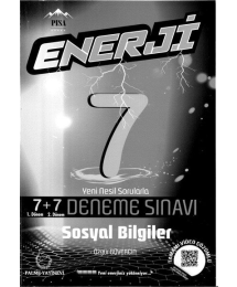 ENERJİ 7+7 DENEME SINAVI SOSYAL BİLGİLER
