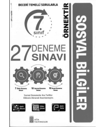 27 DENEME SINAVI SOSYAL BİLGİLER