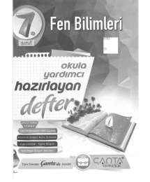 FEN BİLİMLERİ OKULA YARDIMCI HAZIRLAYAN DEFTER