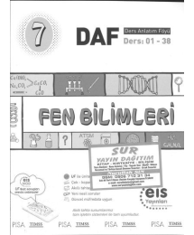 FEN BİLİMLERİ DERS ANLATIM FÖYÜ