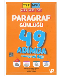 PARAGRAF GÜNLÜĞÜ 49 ADIMDA PARAGRAFI BİTİR