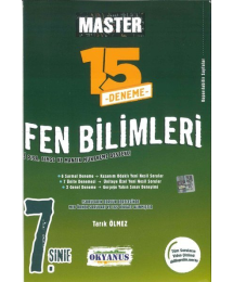 MASTER 15 DENEME FEN BİLİMLERİ