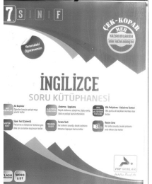 İNGİLİCZE SORU KÜTÜPHANESİ