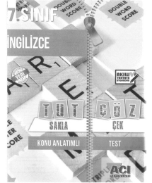 İNGİLİZCE KONU ANLATIMLI TEST