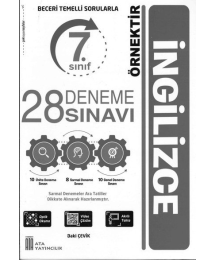 28 DENEME SINAVI İNGİLİZCE