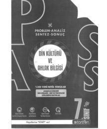 DİN KÜLTÜRÜ VE AHLAK BİLGİSİ %100 YENİ NESİL SORULAR