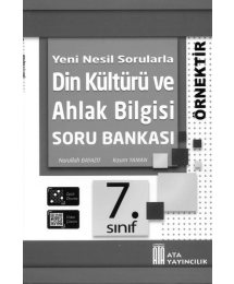 DİN KÜLTÜRÜ VE AHLAK BİLGİSİ SORU BANKASI