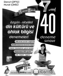 ÖZGÜN NİTELİKLİ DİN KÜLTÜRÜ VE AHLAK BİLGİSİ DENEMELERİ