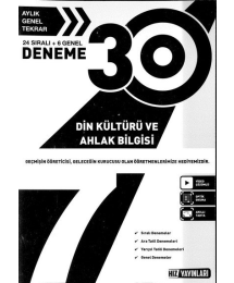 30 DENEME DİN KÜLTÜRÜ VE AHLAK BİLGİSİ