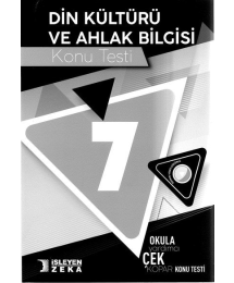 DİN KÜLTÜRÜ VE AHLAK BİLGİSİ KONU TESTİ