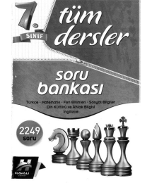 TÜM DERSLER SORU BANKASI