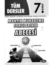 TÜM DERSLER MANTIK MUHAKEME SORULARININ ABECESİ
