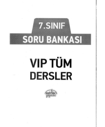 SORU BANKASI VIP TÜM DERSLER Fotokopi.SHOP - Öğrencilerin Marketi!