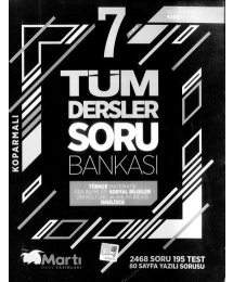 TÜM DERSLER SORU BANKASI