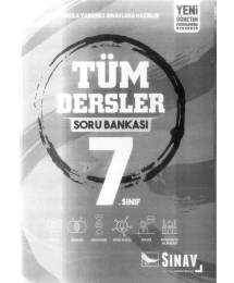 TÜM DERSLER SORU BANKASI