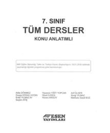 TÜM DERSLER KONU ANLATIMLI