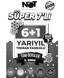 SÜPER 7'Lİ YARIYIL TEKRAR FASİKÜLÜ TÜM DERSLER