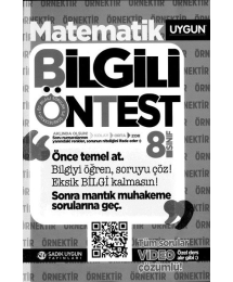 MATEMATİK BİLGİLİ ÖNTEST
