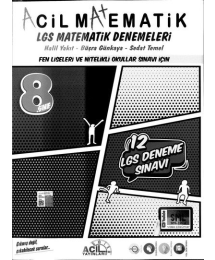 ACİL MATEMATİK LGS MATEMATİK DENEMELERİ