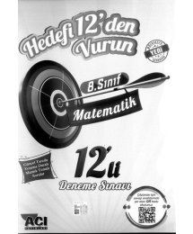 HEDEFİ 12 DEN VURUN MATEMATİK 12'Lİ DENEME SINAVI