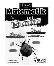 MATEMATİK LGS 15 DENEME Fotokopi.SHOP - Öğrencilerin Marketi!