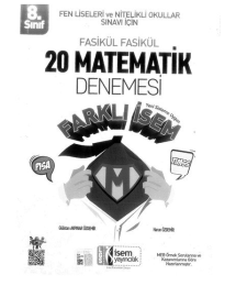 FASİKÜL FASİKÜL 20 MATEMATİK DENEMESİ FARKLI İSEM