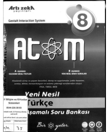 ATOM YENİ NESİL TÜRKÇE AŞAMALI SORU BANKASI