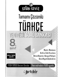 TAMAMI ÇÖZÜMLÜ TÜRKÇE YENİ NESİL SORU BANKASI