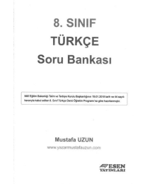 TÜRKÇE SORU BANKASI