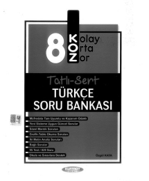 TATLI SERT TÜRKÇE SORU BANKASI