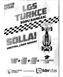LGS TÜRKÇE SORU BANKASI SOLLA!
