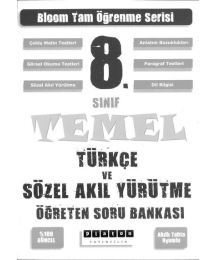 BLOOM TEMEL TÜRKÇE VE SÖZEL AKIL YÜRÜTME ÖĞRETEN SORU BANKASI