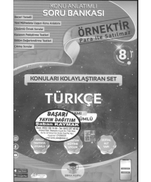 KONU ANLATIMLI SORU BANKASI TÜRKÇE