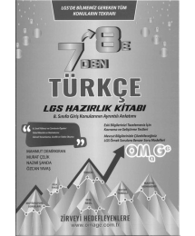 7'DEN 8'E TÜRKÇE LGS HAZIRLIK KİTABI